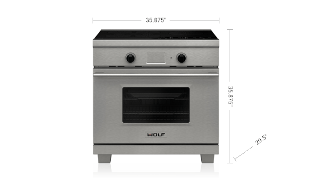 36 in deals induction range