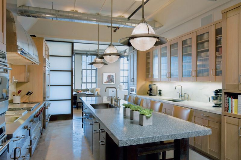 Industrial Luxury Sub Zero Wolf And Cove Kitchens