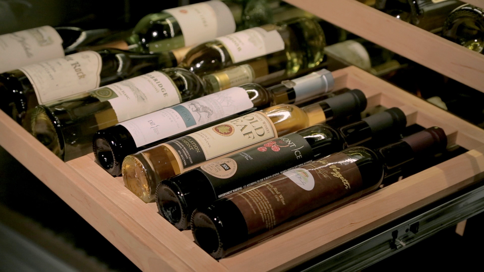 Pull out wine drawer hot sale