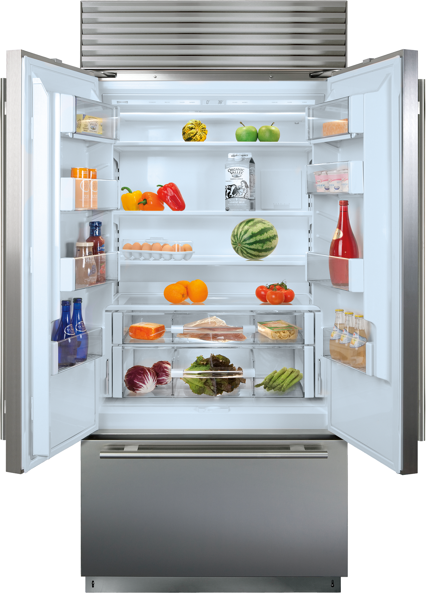 sub zero integrated refrigerator installation