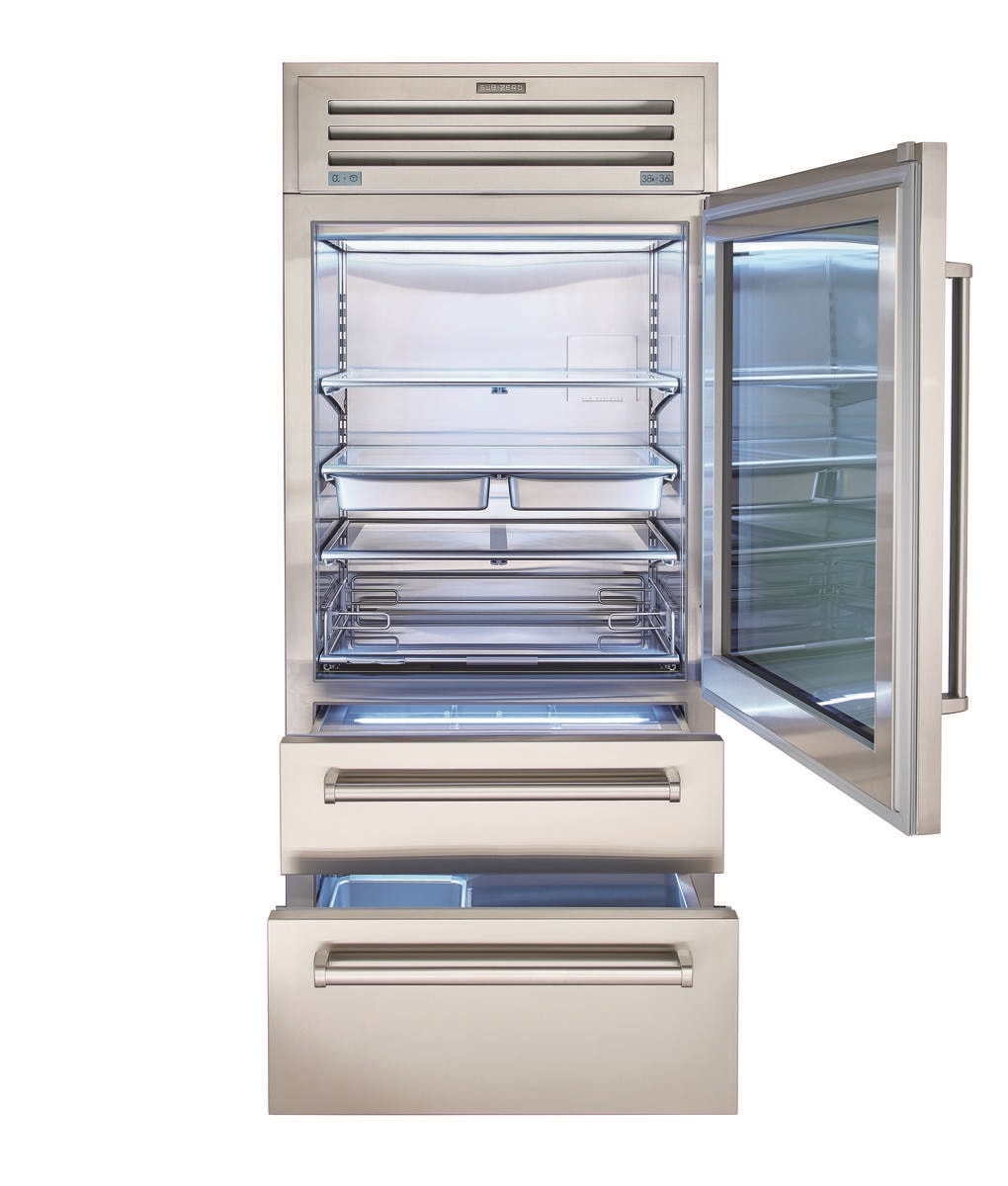 36 Pro Refrigerator Freezer With Glass Door