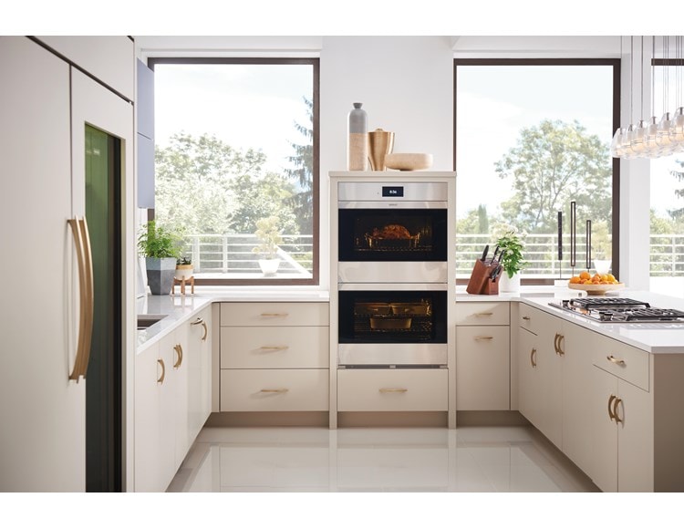 Wolf 30" M Series Contemporary Stainless Steel Built-In Double Oven ...