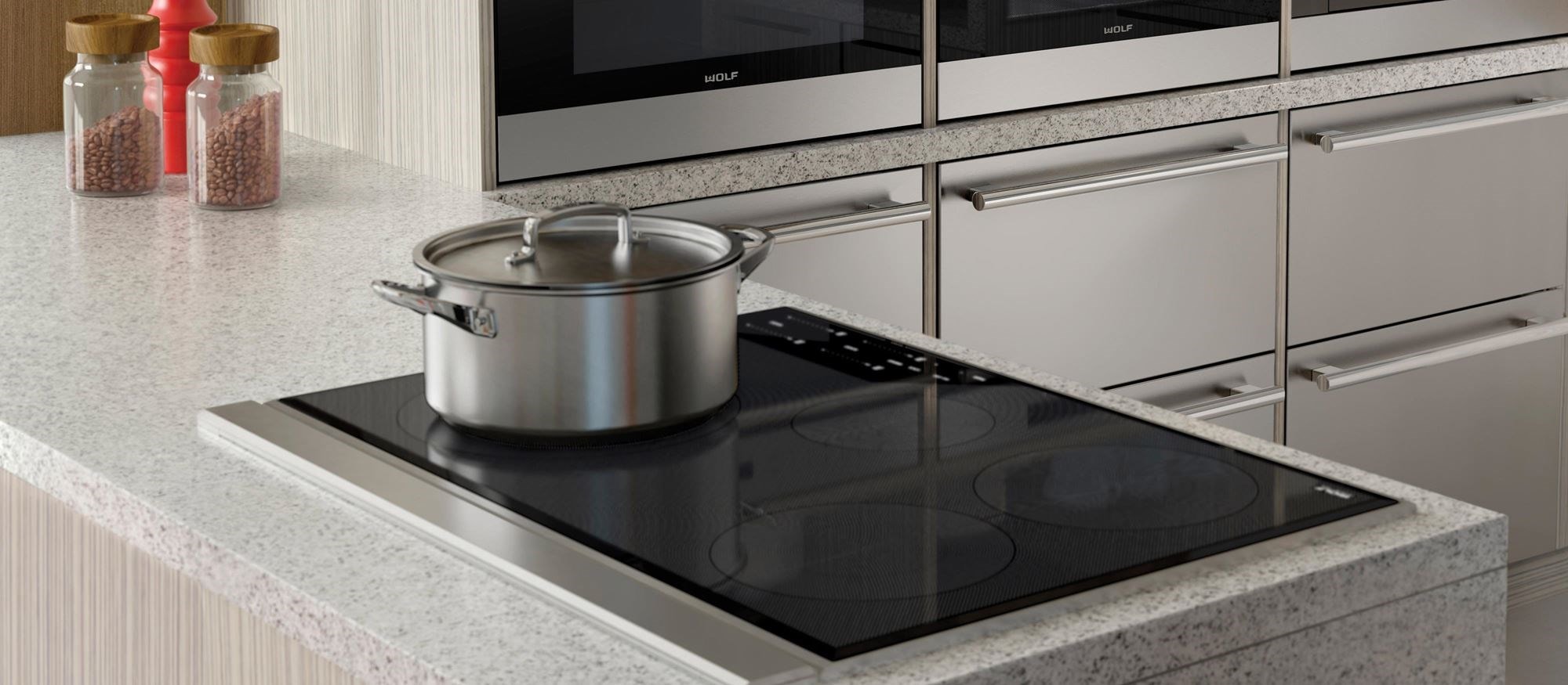 Wolf 30 Transitional Induction Cooktop Ci304t S