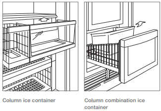 Sub-Zero Classic Freezer Ice Bin Installation and Removal