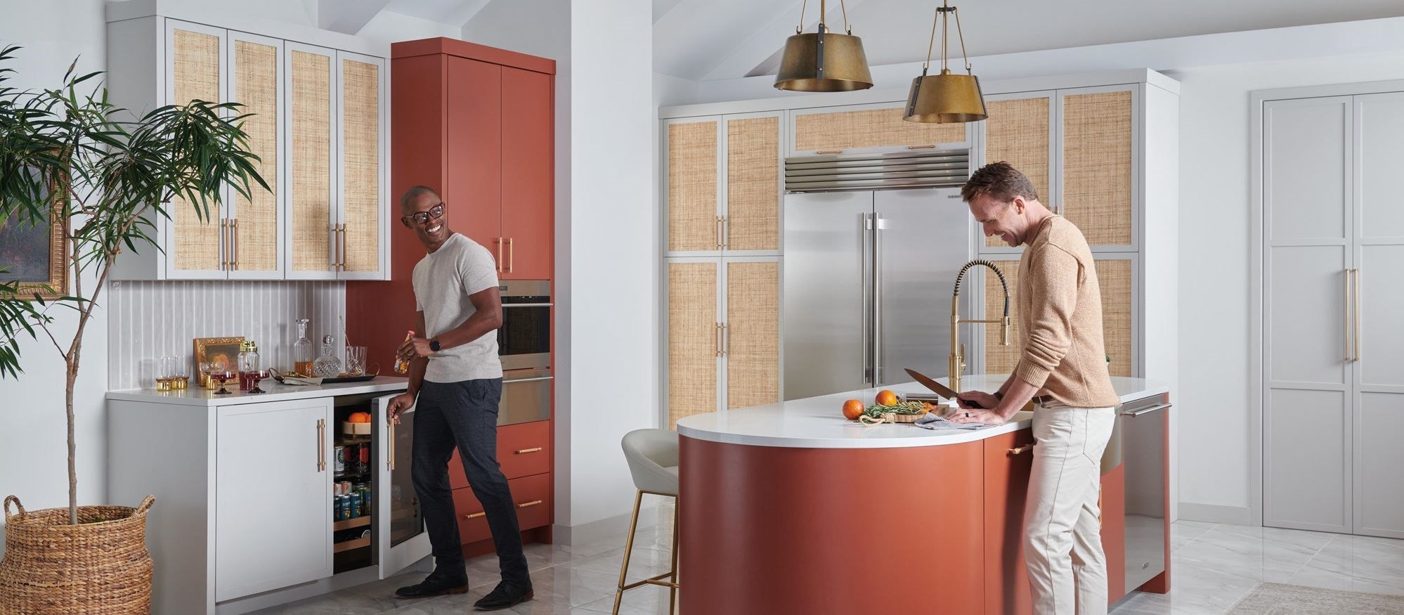 A Beverage Center for Every Kitchen Design
