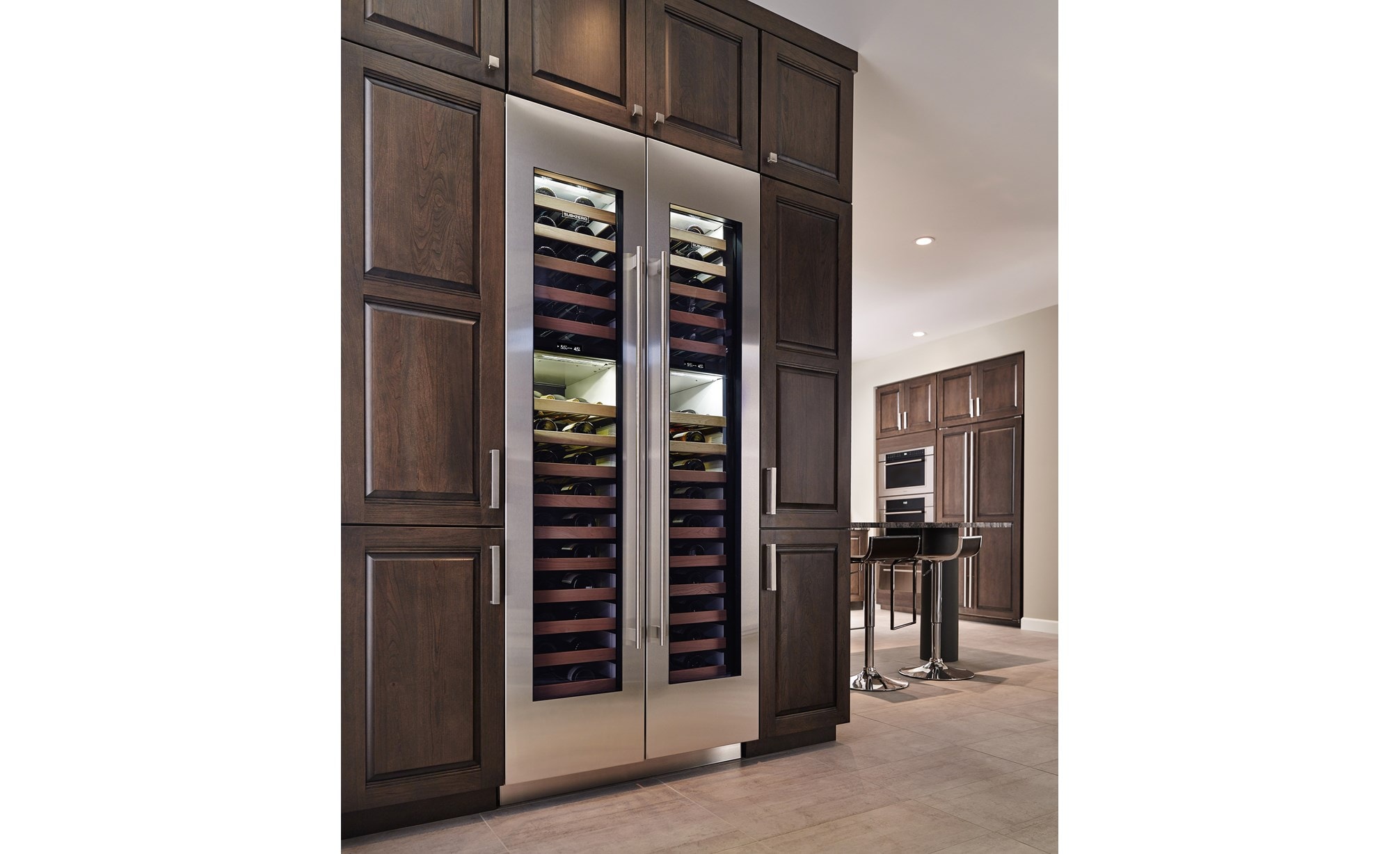 Sub zero discount integrated wine fridge