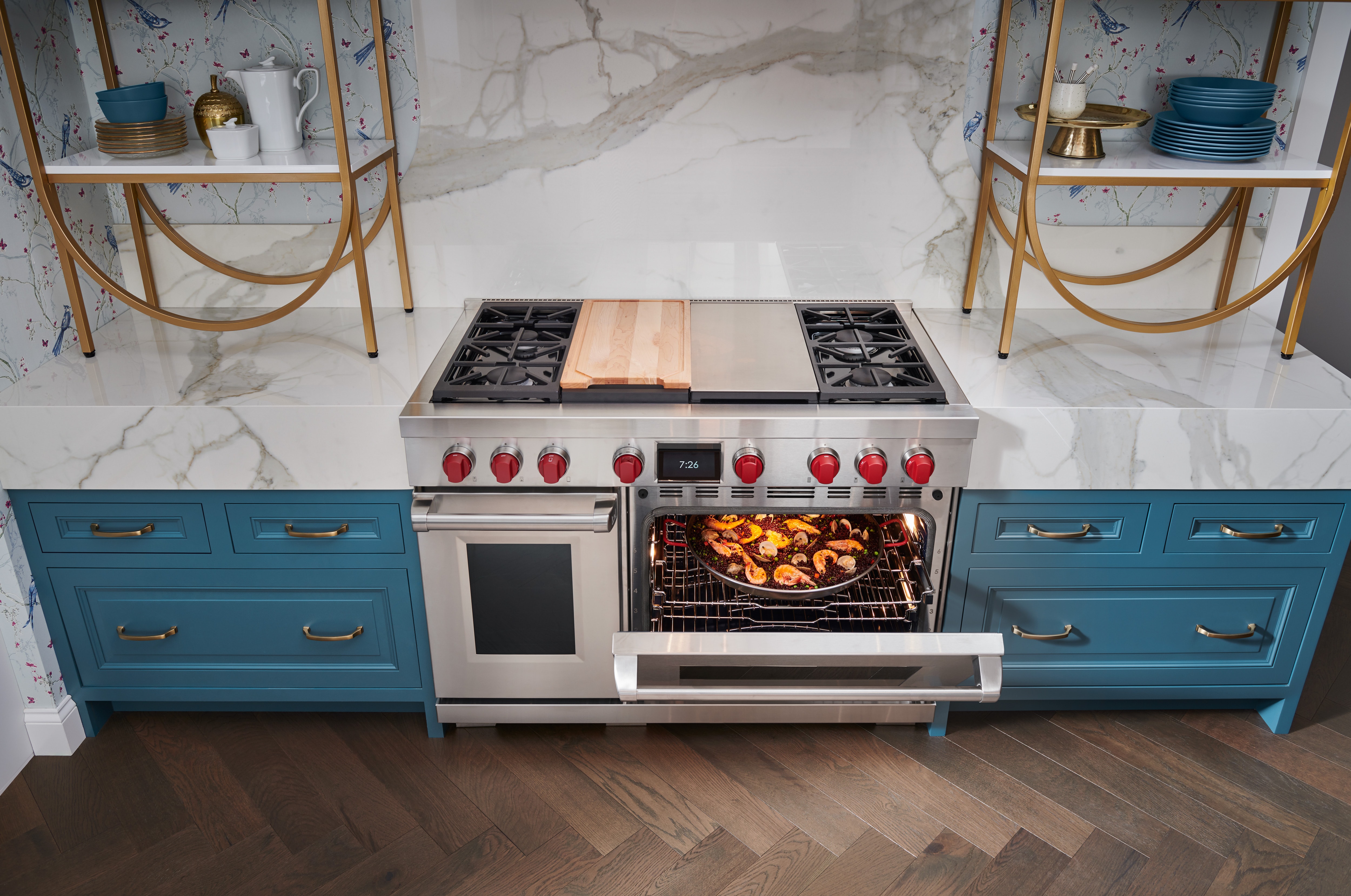 wolf cooktop oven