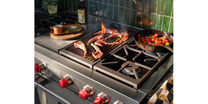 Gas stove top grill sale