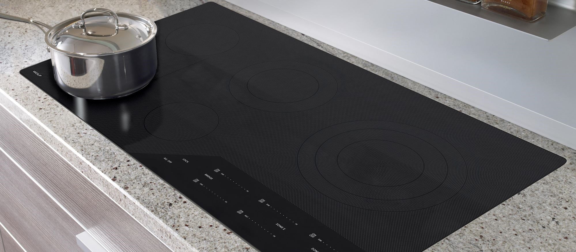 Wolf 36 Transitional Electric Cooktop (CE365T/S)