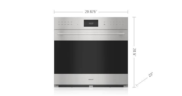 23 inch wide wall oven