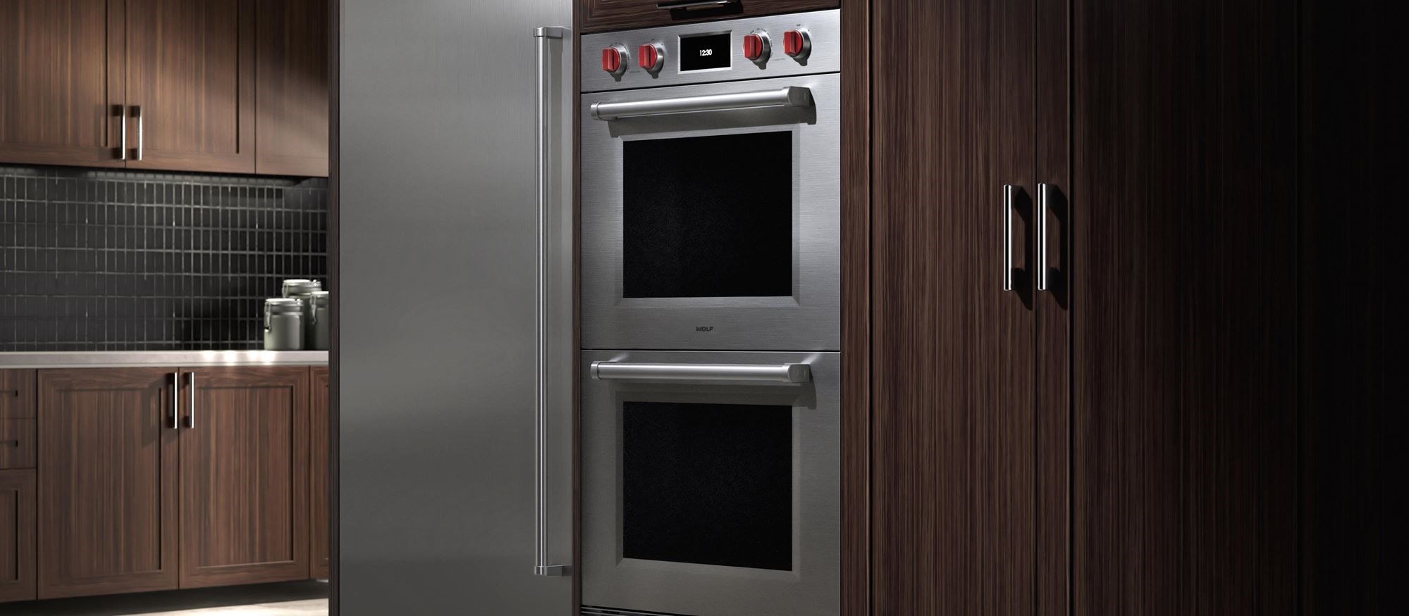 Wolf® M Series 30 Stainless Steel Double Electric Wall Oven, Yale  Appliance