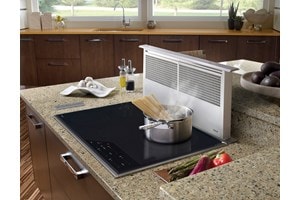 downdraft induction cooktop